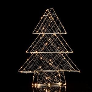 LED декорация метална елха