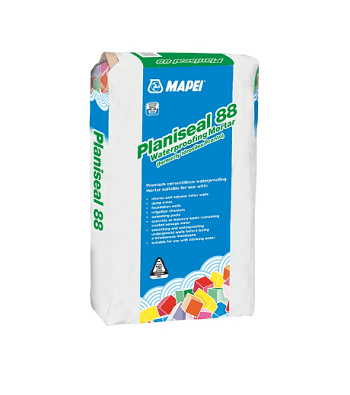 Mapei Planiseal 88 25 кг Разтвор на циментова основа, за хидроизолация Сив