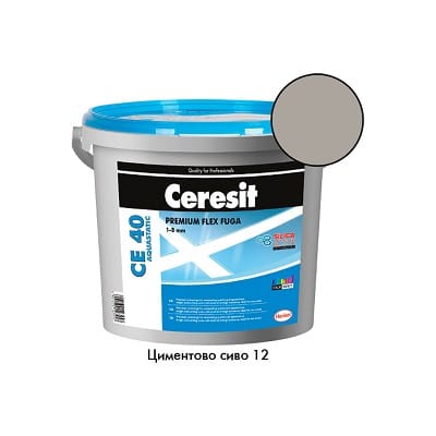 Фугираща смес CERESIT CE40, сива
