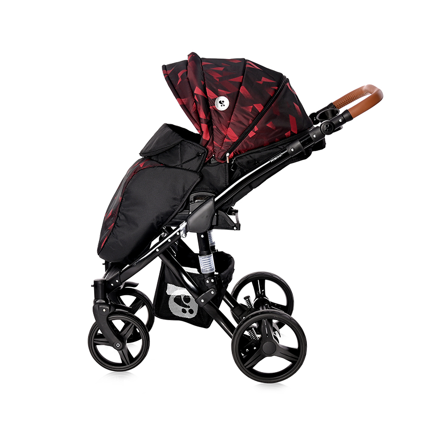 Д.КОЛИЧКА RIMINI+ЧАНТА RUBY RED & BLACK - Image 6