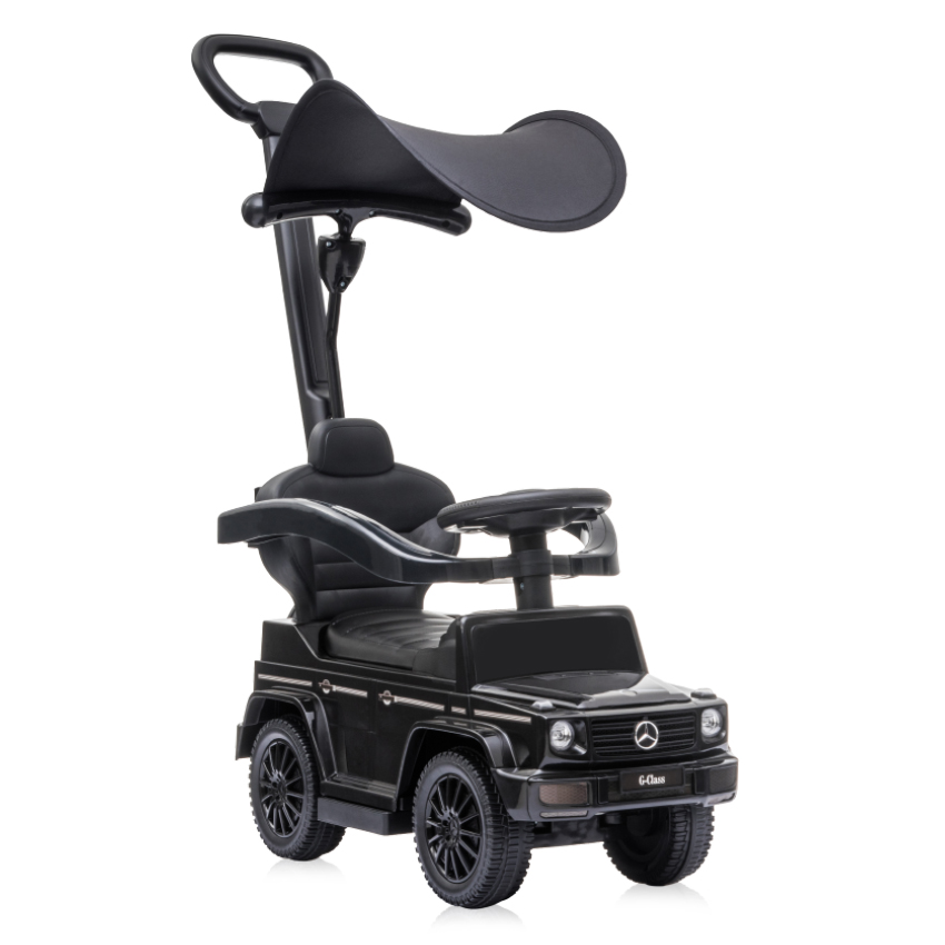 Кола за яздене Lorelli MERCEDES-G350D+ДРЪЖКА+СЕННИК ЧЕРНА