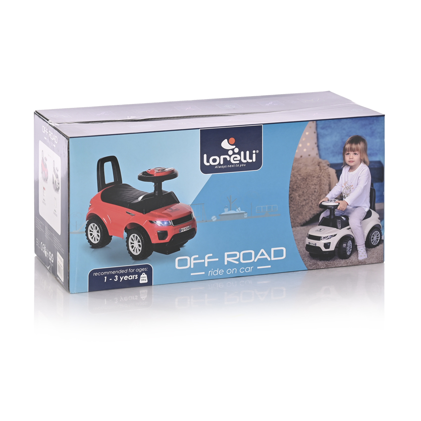 Червена кола за яздене Lorelli OFF ROAD ЧЕРВЕНА - Image 4