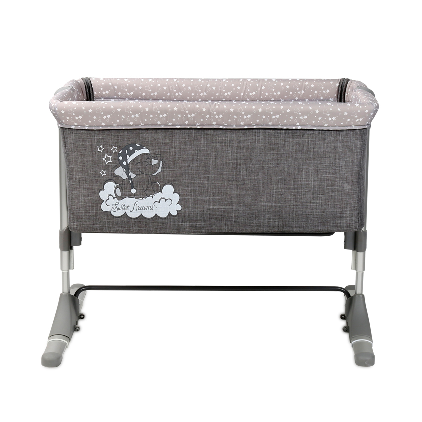 Бебешко легло-кошара Lorelli SLEEP'N'CARE GREY ELEPHANT - Image 3