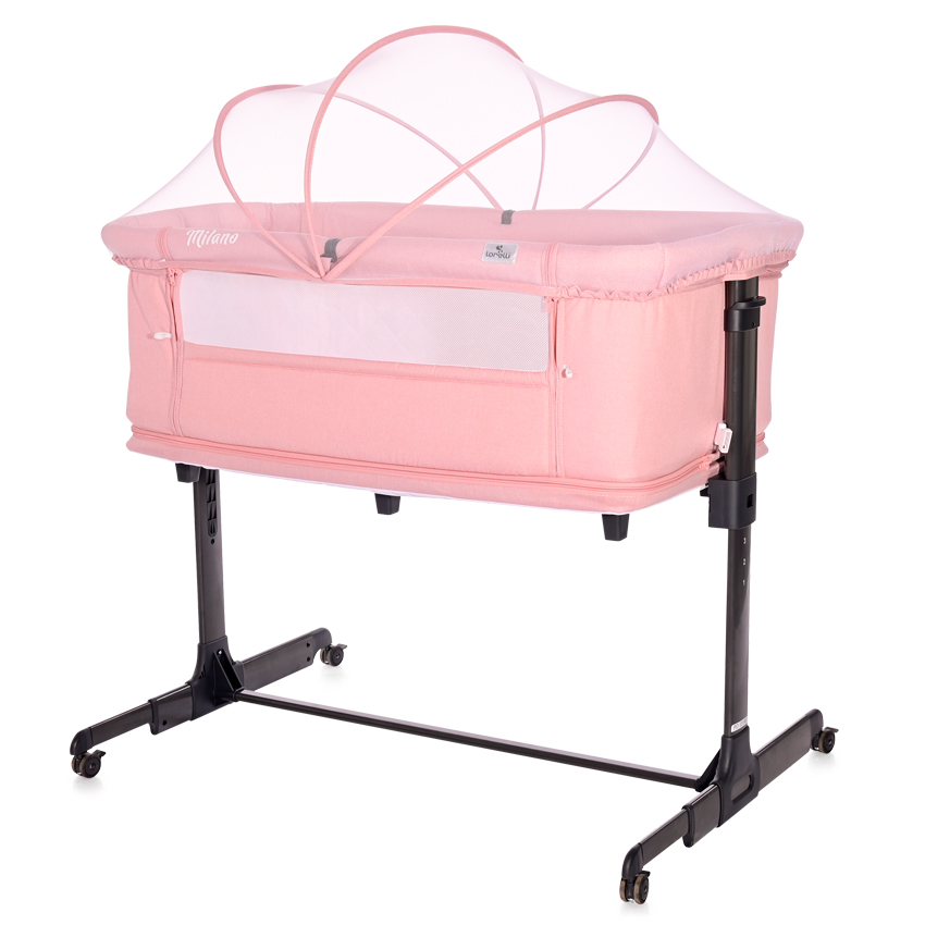 Детско легло-кошара Lorelli MILANO 2в1 PINK - Image 2