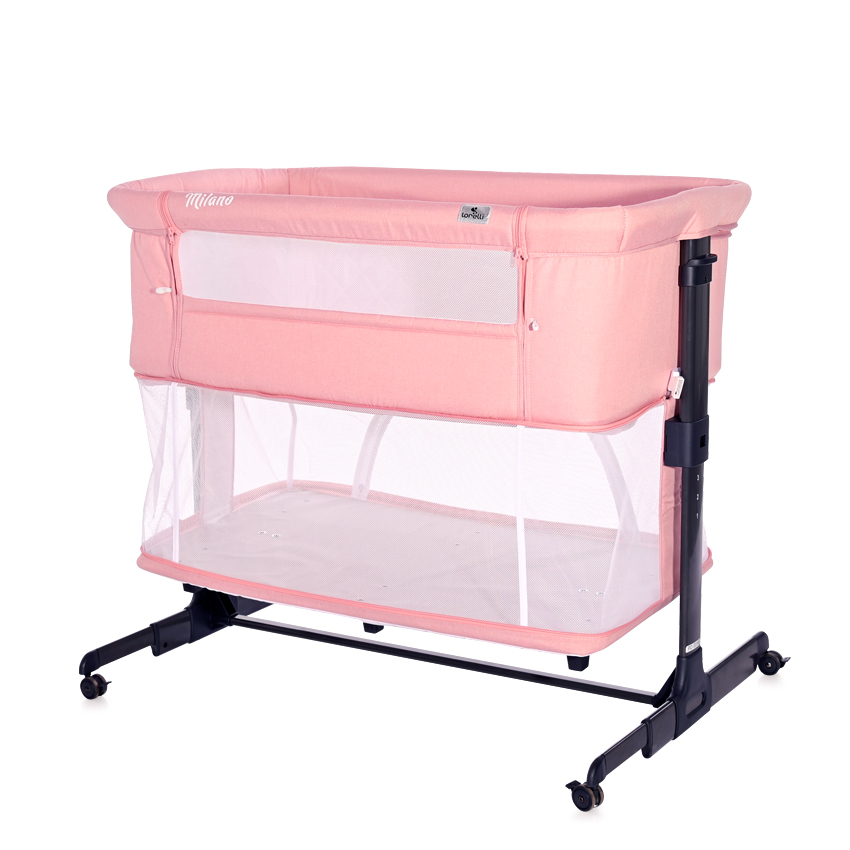 Детско легло-кошара Lorelli MILANO 2в1 PINK - Image 3