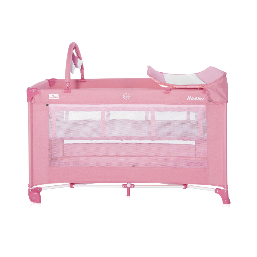 Детска кошара Lorelli NOEMI 2 НИВА PLUS ROSE VELVET UNICORN - Image 2