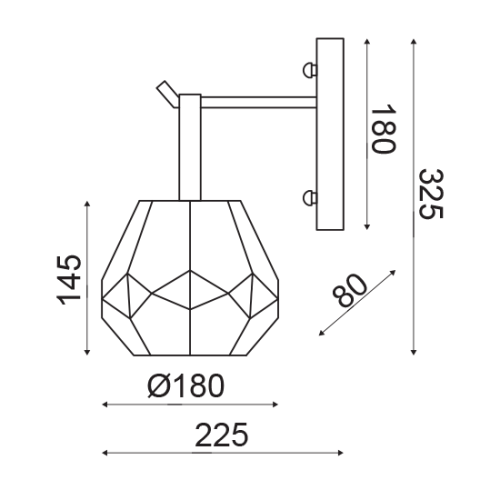 Аплик V371481WC DIAMONDRA - Image 2