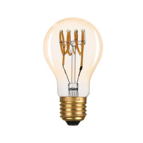 LED крушка VINTA6SWWAM E27 A60 6W 2700K FILAMENT SPIRAL AMBER