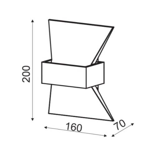 LED аплик ZD81166LEDGO ELEGANT - Image 2
