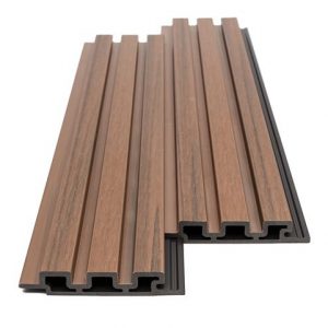 Облицовъчен WPC Декинг панел с 3D решетки 25/147.5мм TEAK 5510
