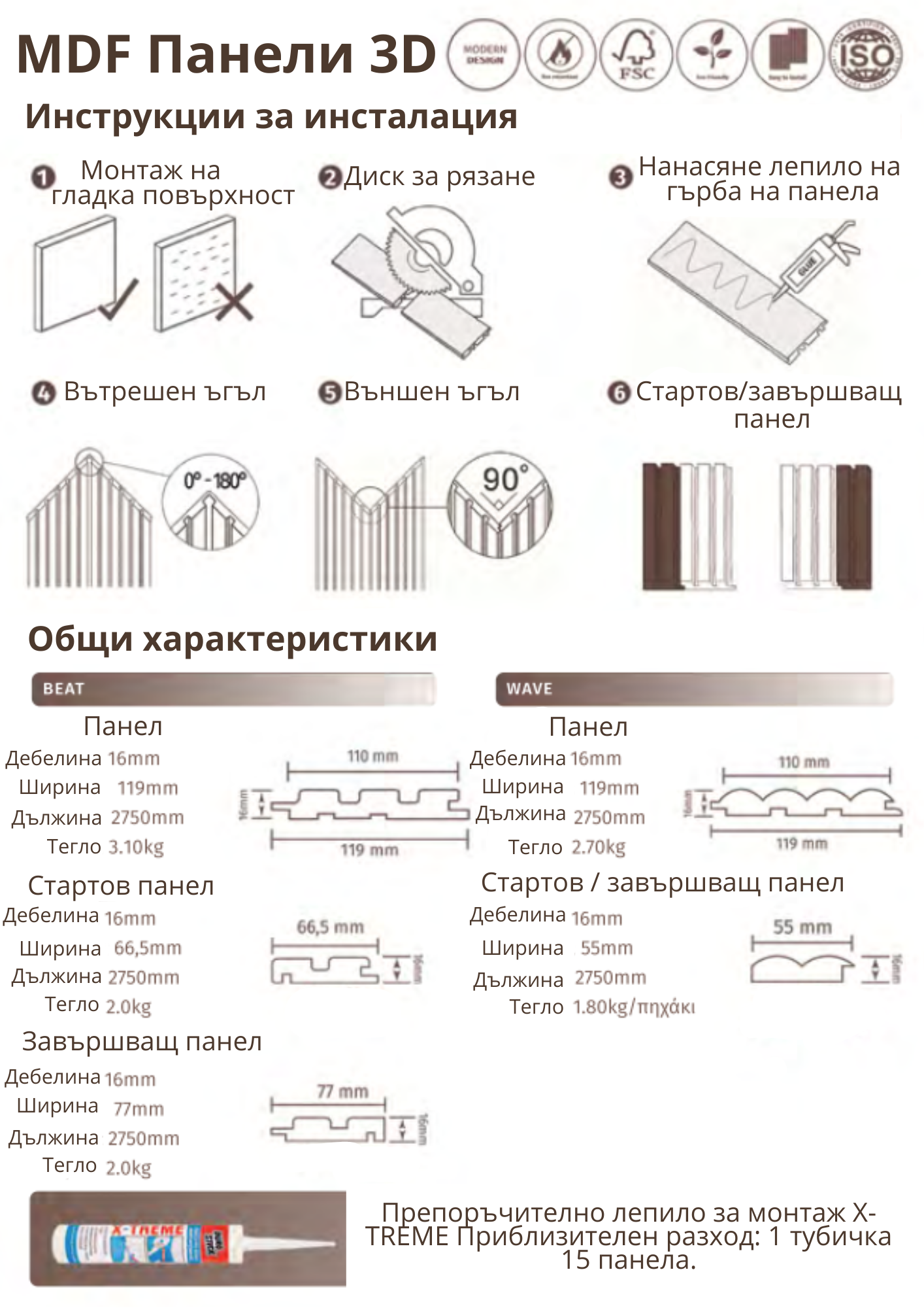 декинг за облицовка на стаи