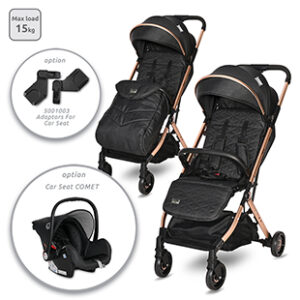Детска количка Lorelli MYLA BLACK