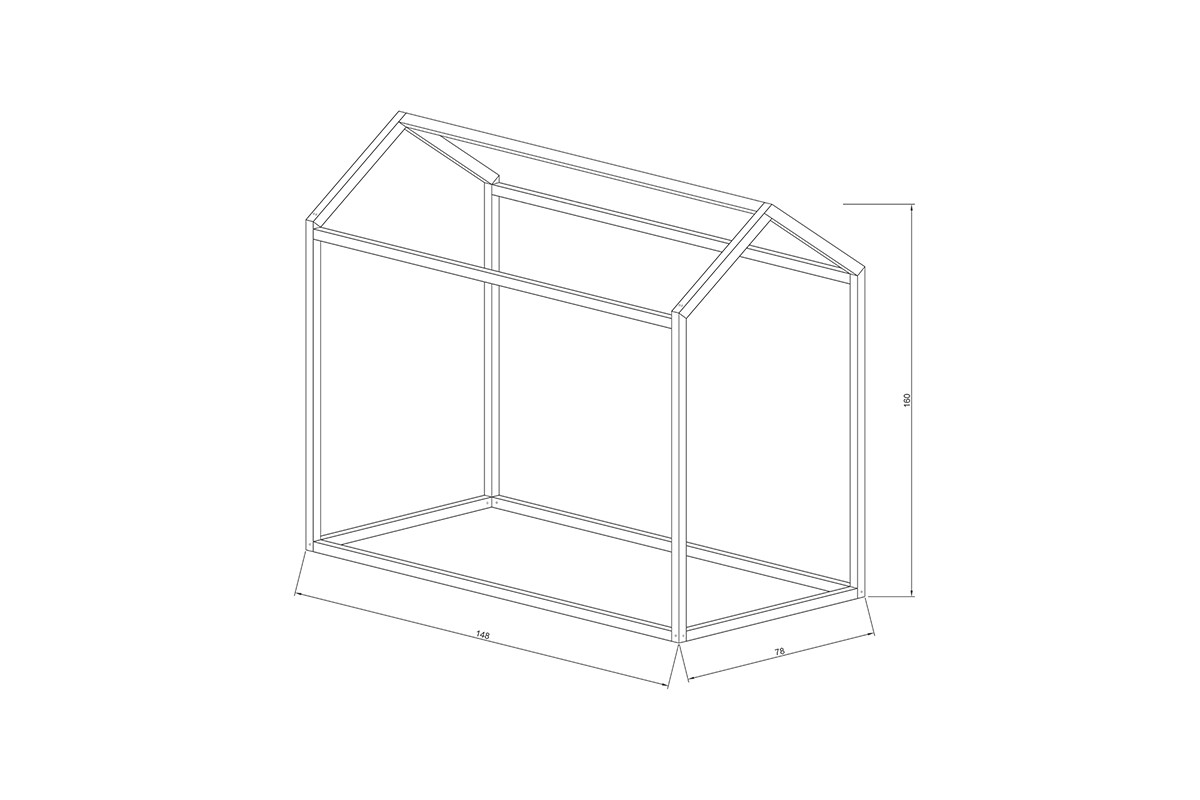 Детско легло Palace 70х140см - Image 3