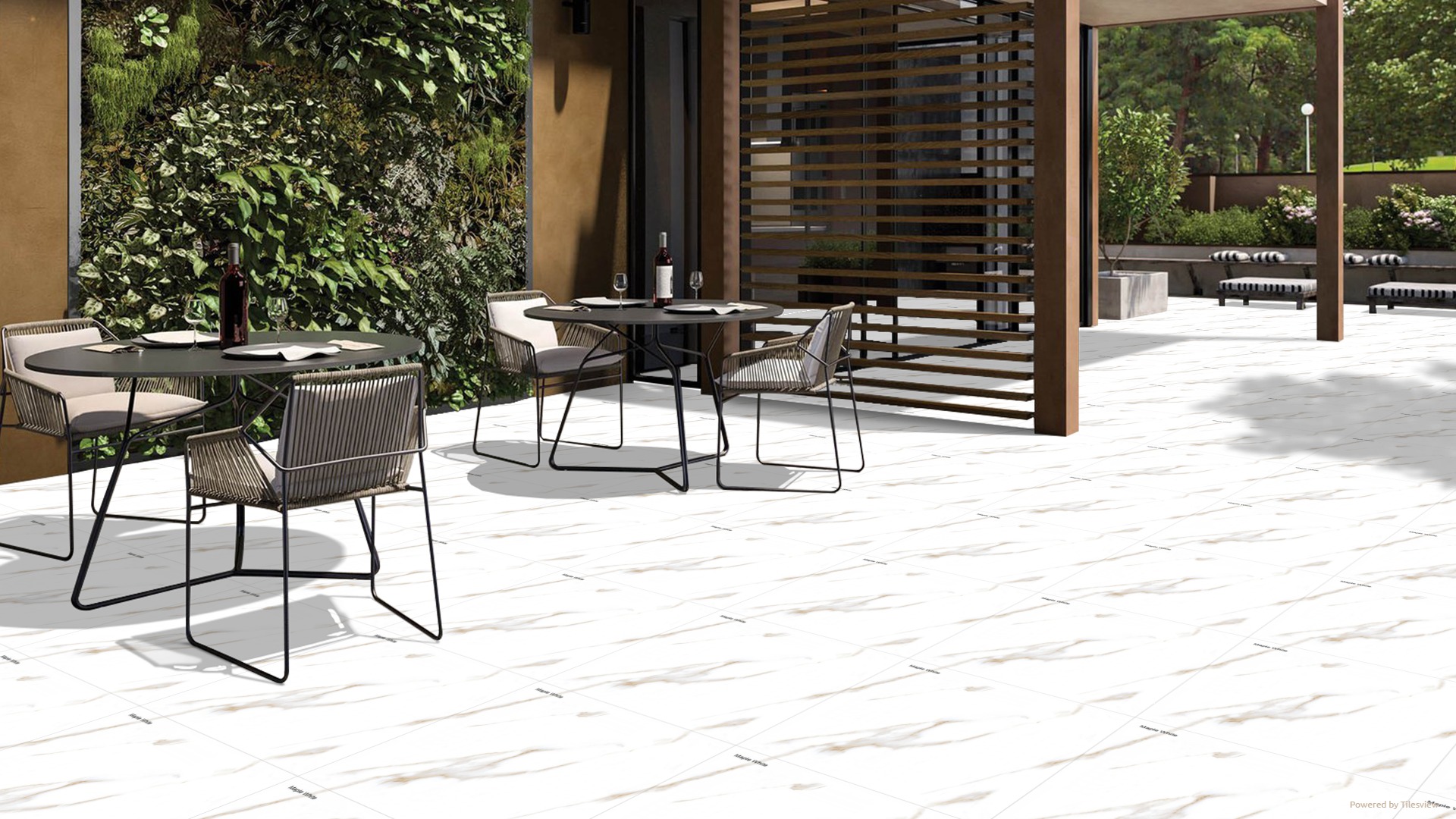 Дигитален полиран гранитогрес Maple White 60x60cm - Image 2