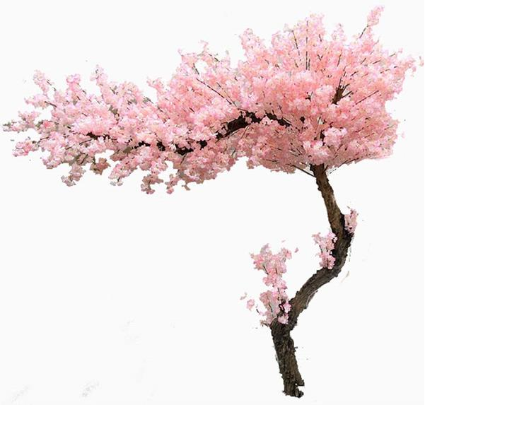 Изкуствен Cherry Blossom Pink 200cm