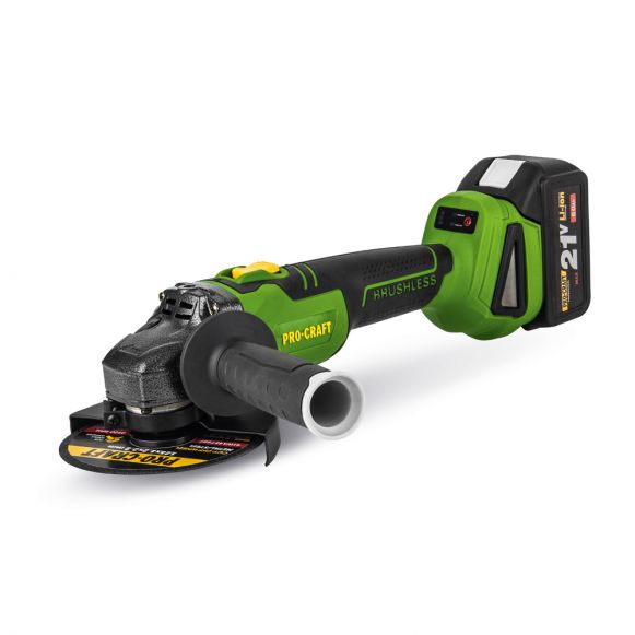 Безчетков акумулаторен ъглошлайф PWA216
