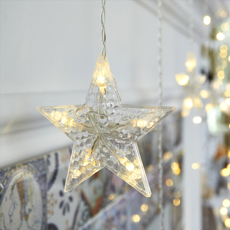 "STAR ICICLE" 100 WW LED ЛАМПА. ДЪЖД