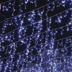 144 LED ЛАМПА. ДЪЖД