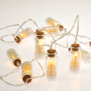 БЯЛО ДЪРВО 10 LED ЛАМПИ