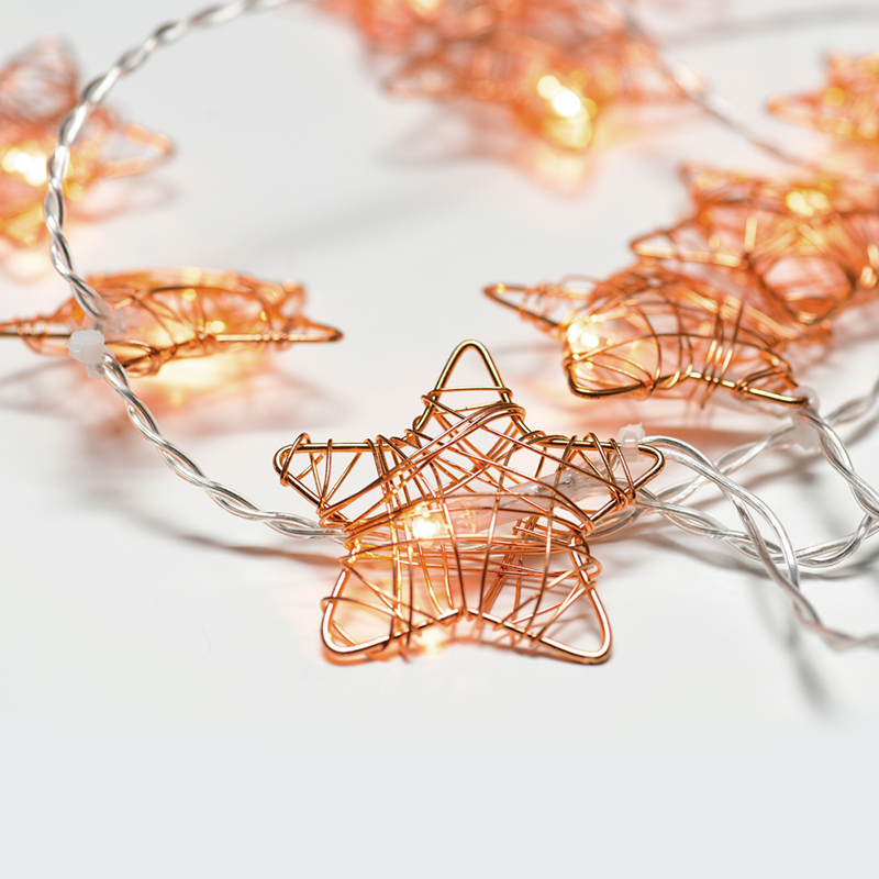 "METAL STARS" 10LED ЛАМПИ