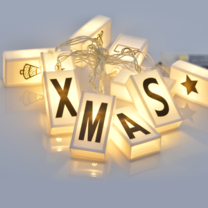 LETTERS LAMP STRING LIGHTS 10 LED ЛАМПИ