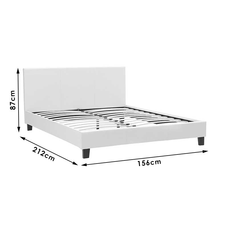 Легло Nevil двойно 150x200 PU цвят черен мат - Image 7