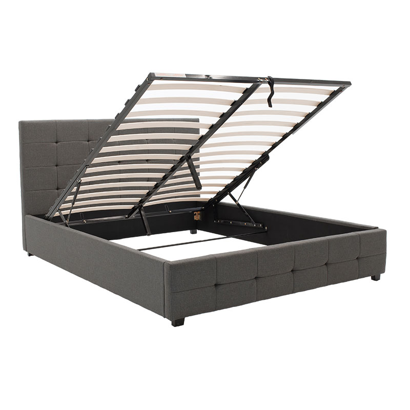 Спалня Roi 160x200 антрацит плат + място за съхранение - Image 3