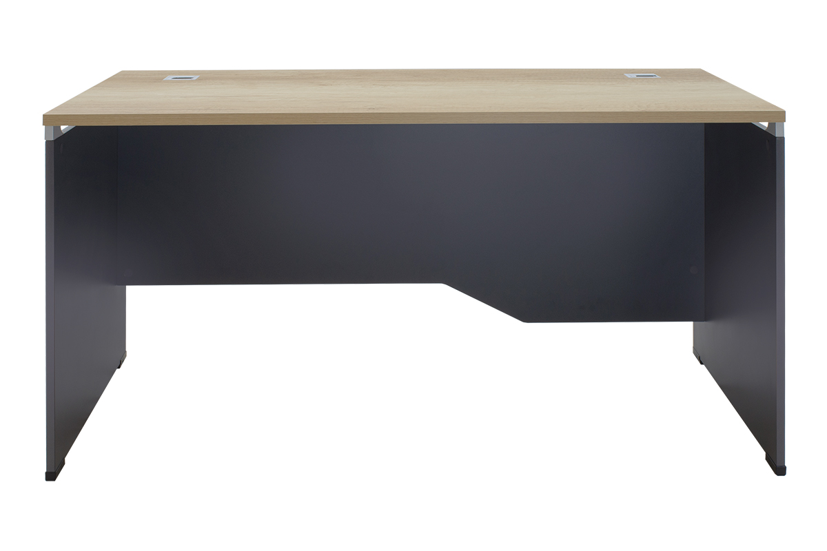 Професионално работно бюро Lotus натурално-антрацит 150x80x75cm - Image 3