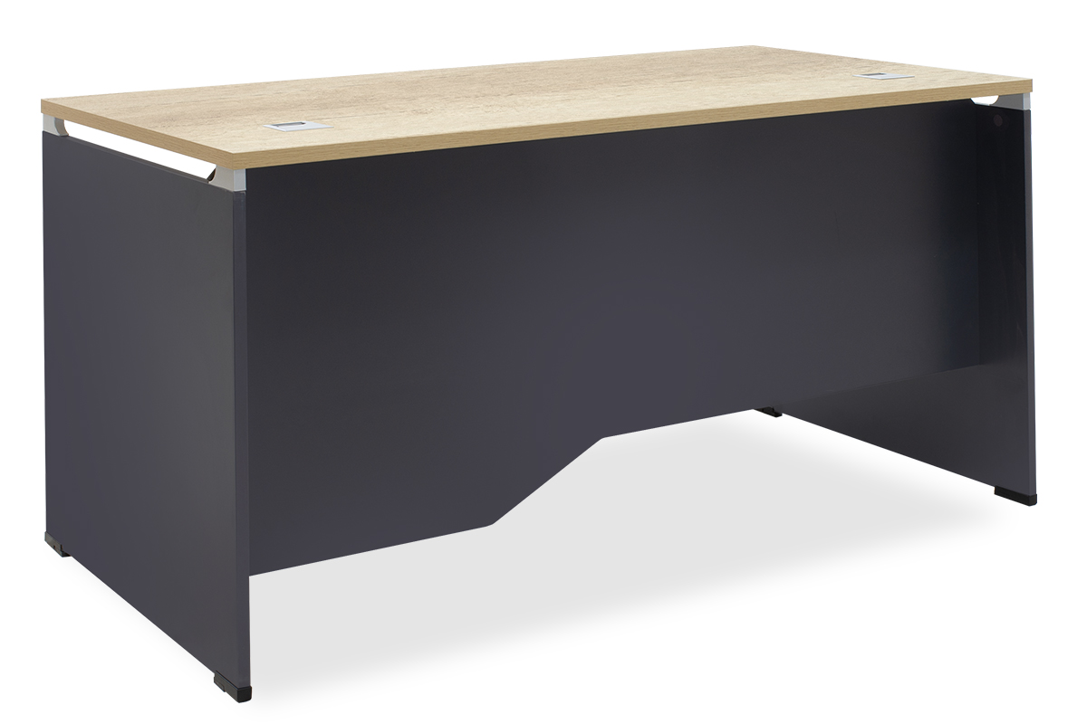 Професионално работно бюро Lotus натурално-антрацит 150x80x75cm