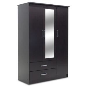 Трикрилен гардероб OLYMPUS венге 120x57x183см