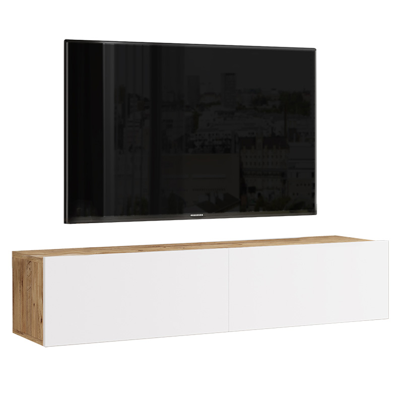 Мебели за телевизор Serit white-sonoma 140x31.6x29.6cm