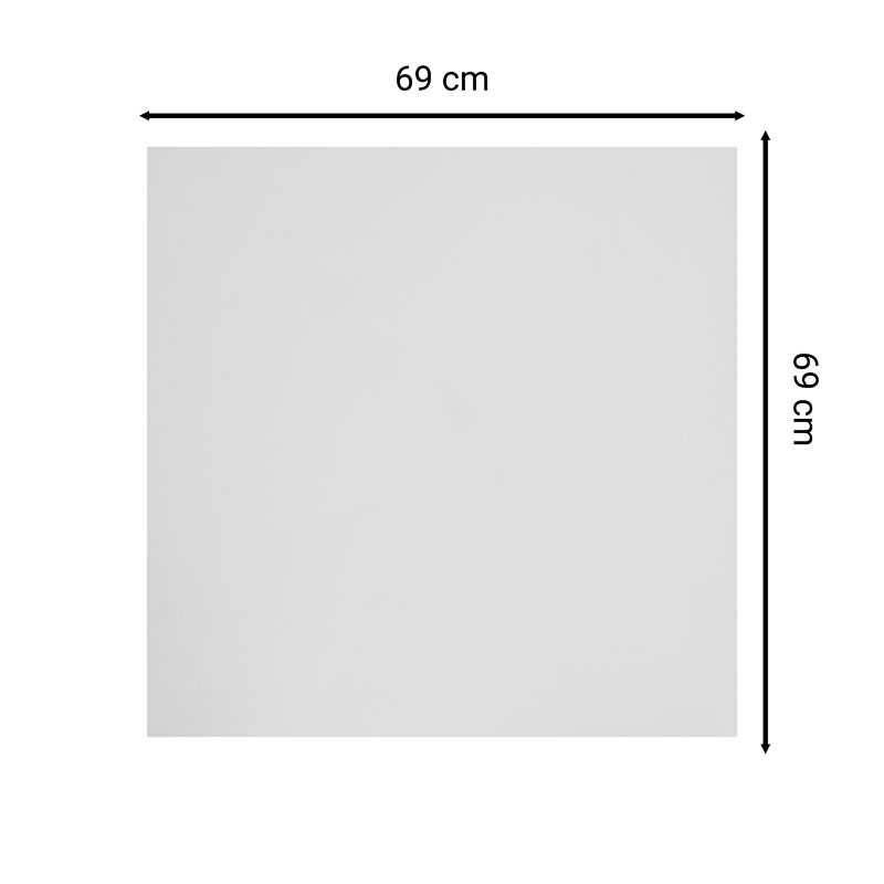 Плот за маса Noble орех 69x69cm - Image 5