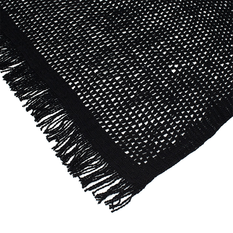 Чадър мрежа от macramé черен 4x4m - Image 3