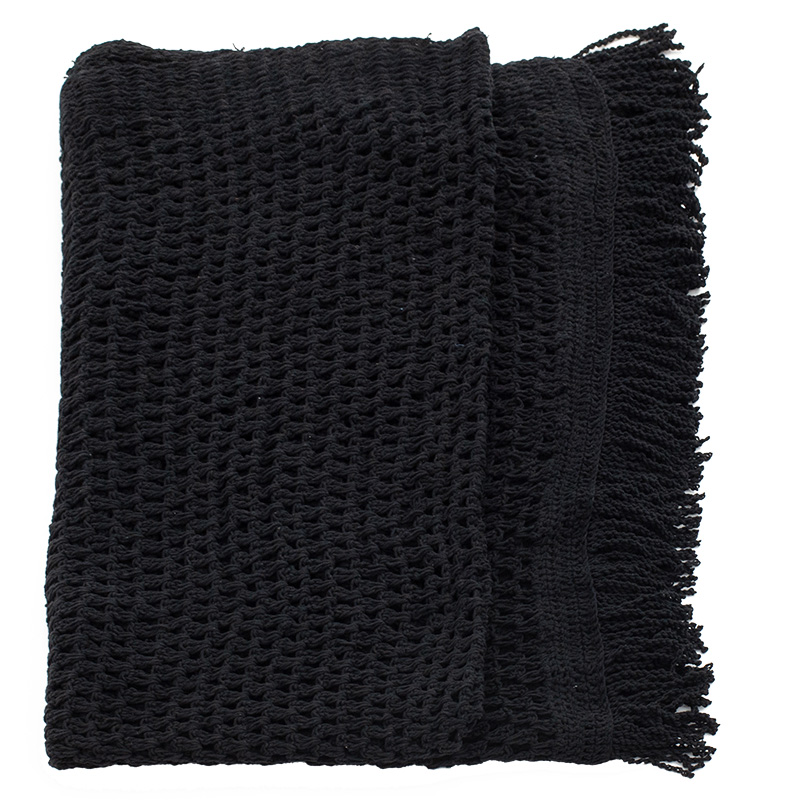 Чадър мрежа от macramé черен 4x4m - Image 6