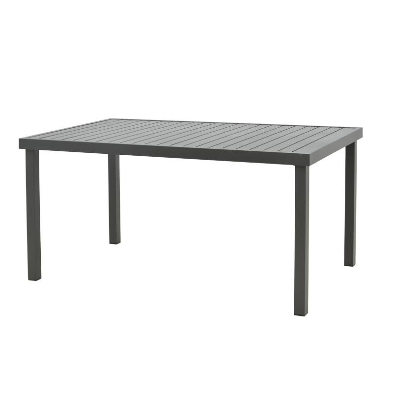 Градинска алуминиева маса Kliton антрацит 150x80x74см