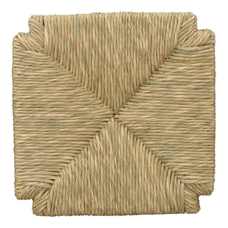 Сламена подложка за дървен стол Charchie natural 33x33x3cm