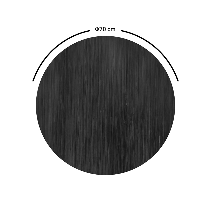 Плот за маса Jedre орех 70cm - Image 2