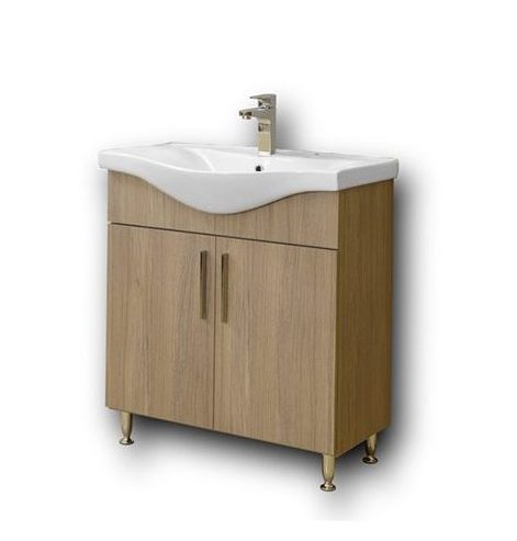 Комплект шкаф, мивка и огледало с шкафове за баня SIENA HARMONY NEW 75 - Image 6