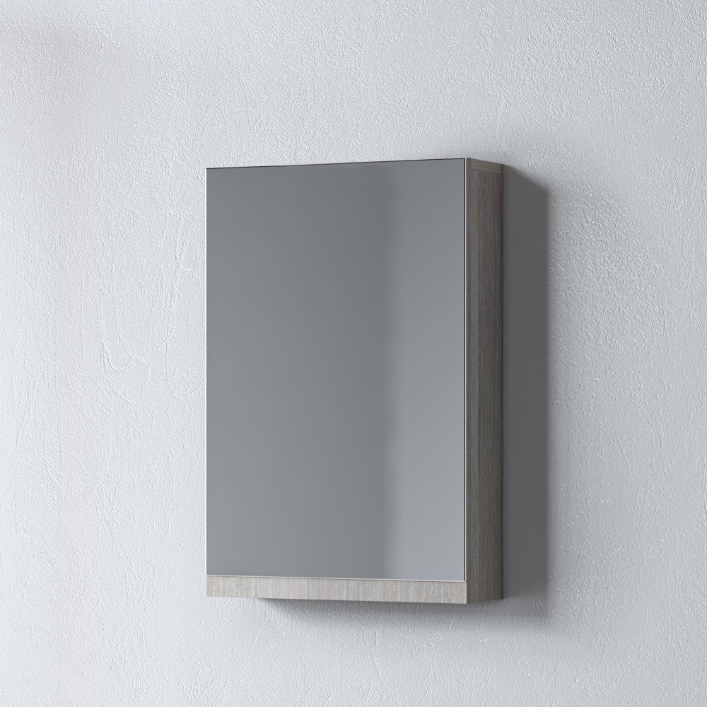 Шкаф за баня с огледало SIENA SONOMA DARK 45x14x55cm