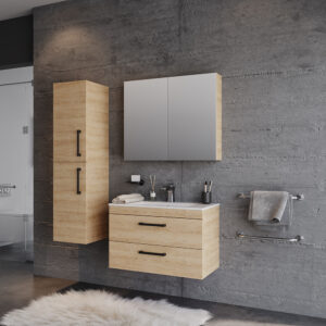 Комплект мебели за баня SANTA Бежов MDF 12mm 80