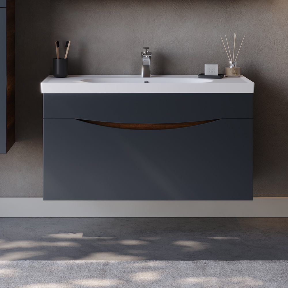 Шкаф SMILE Anthracite 100