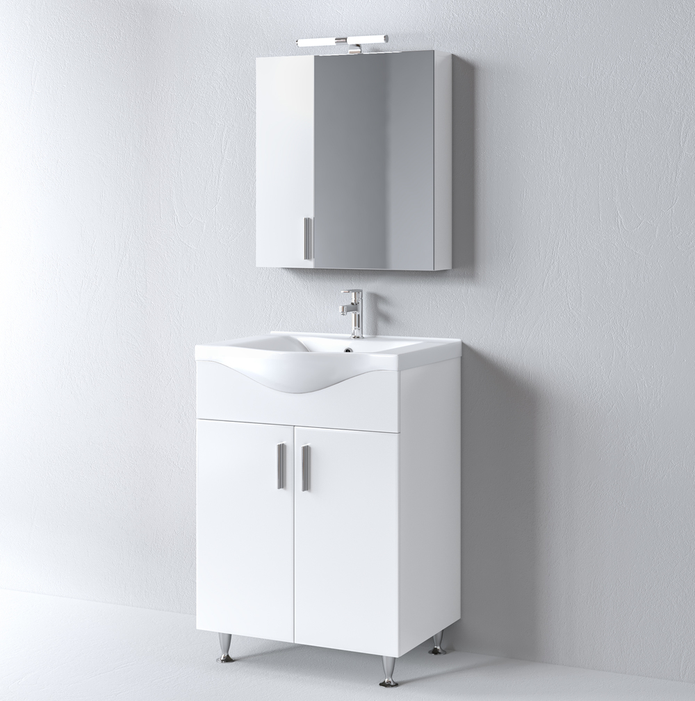 Комплект мебели за баня SIENA WHITE 65 - Image 2