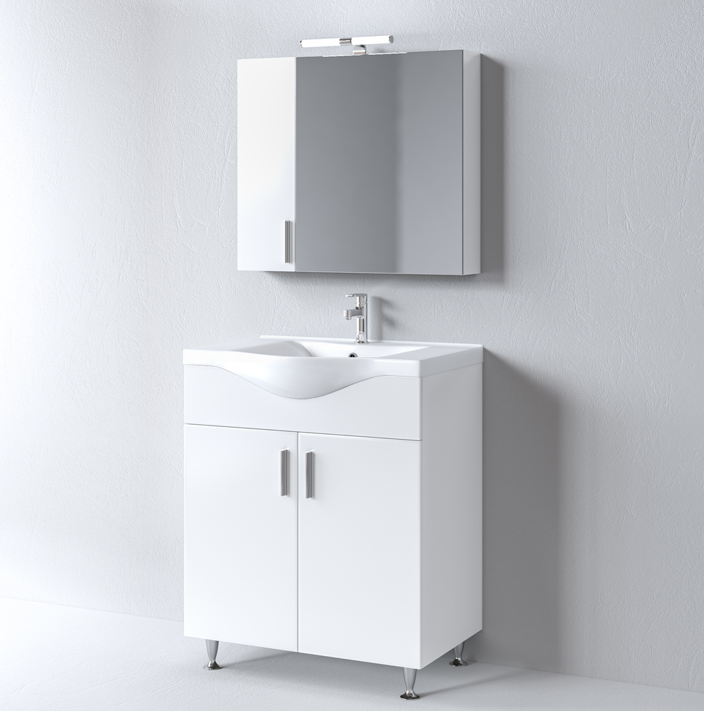 Комплект мебели за баня SIENA WHITE 75 - Image 2