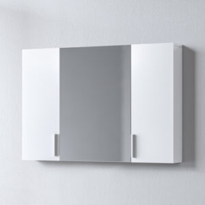 Огледало за баня SIENA WHITE 100 с шкафове