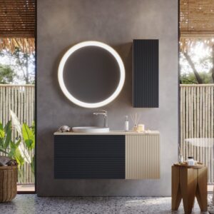 Комплект мебели за баня VIEN Anthracite 120