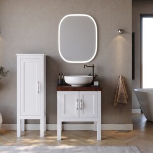 Комплект мебели за баня LONDON White 65