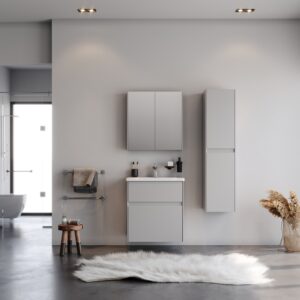 Комплект мебели за баня MALAGA Grey 65