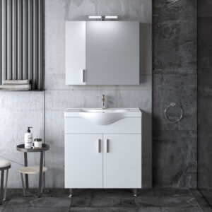Комплект мебели за баня SIENA WHITE 75