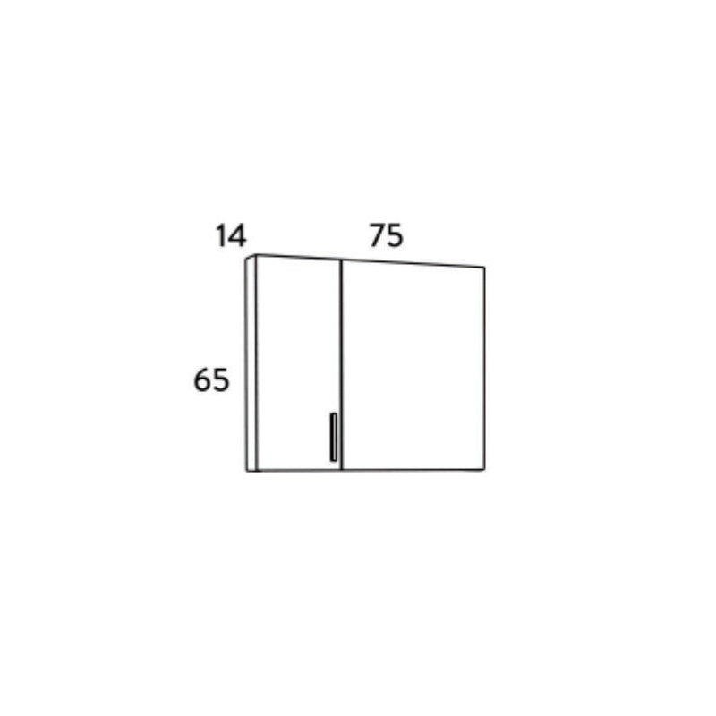 Комплект мебели за баня SIENA WHITE 75 - Image 8