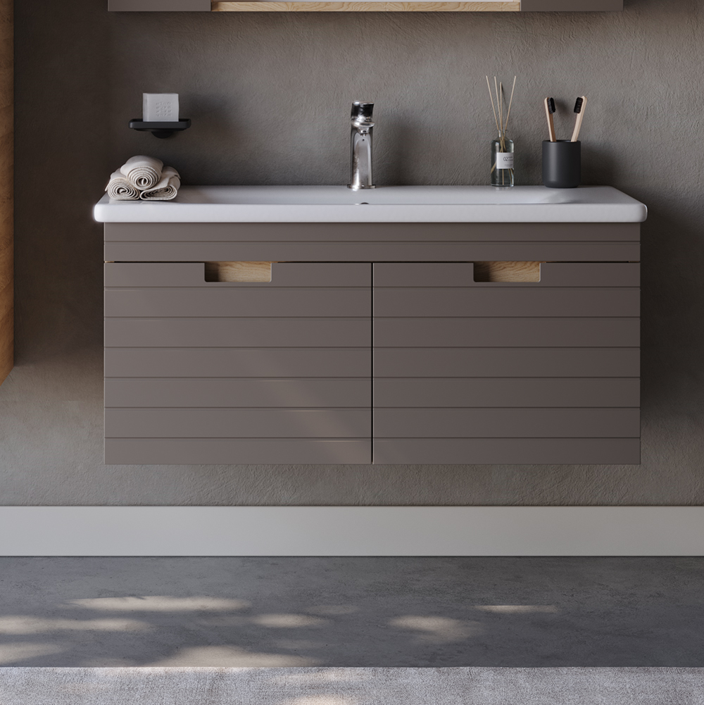 Шкаф с мивка VEGA Капучино MDF 18mm лак 100 , 100×45.5x49cм